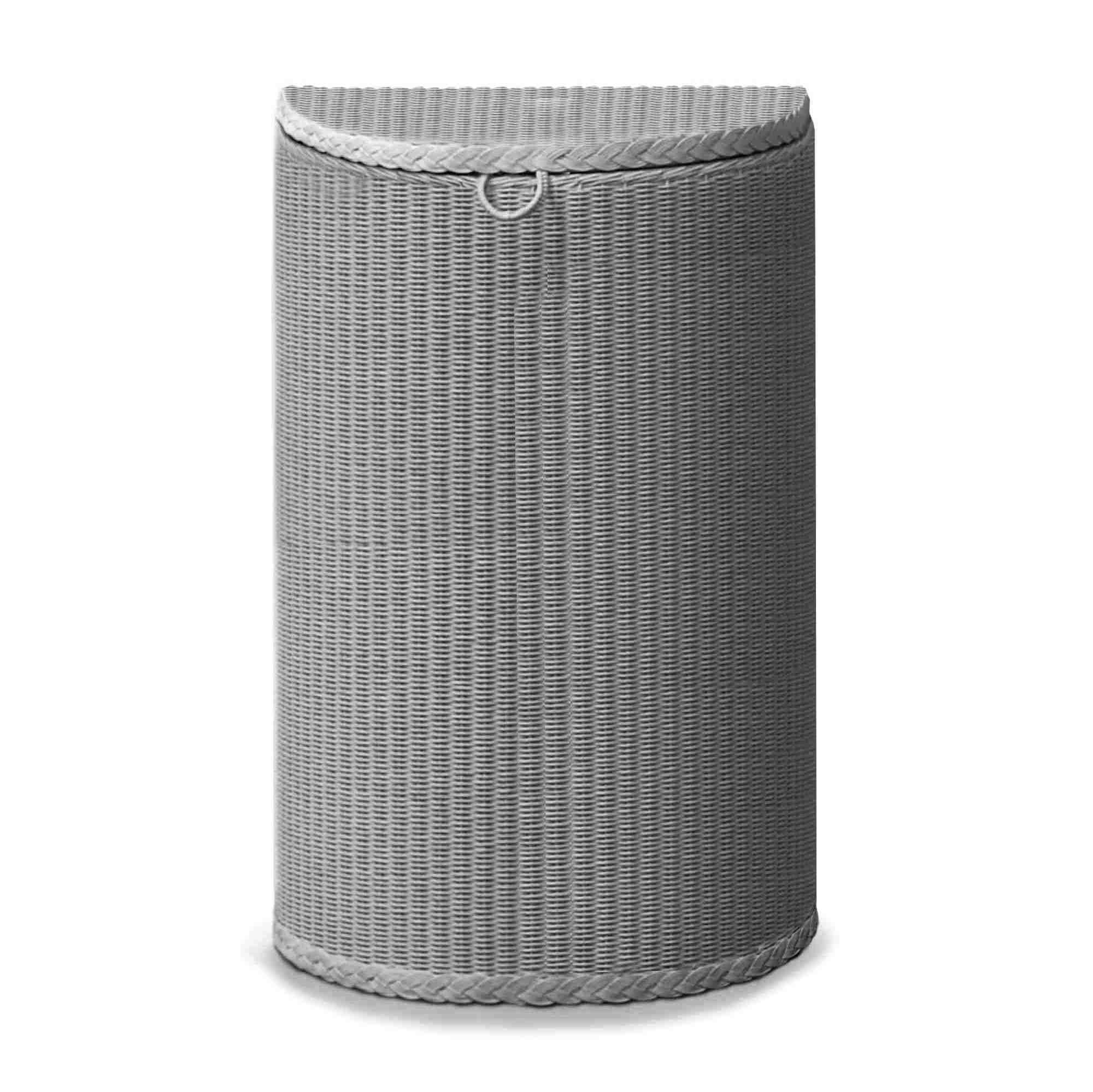 Semi Circle Linen Basket Lloyd Loom