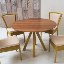 Mika Table Oak or Walnut Top